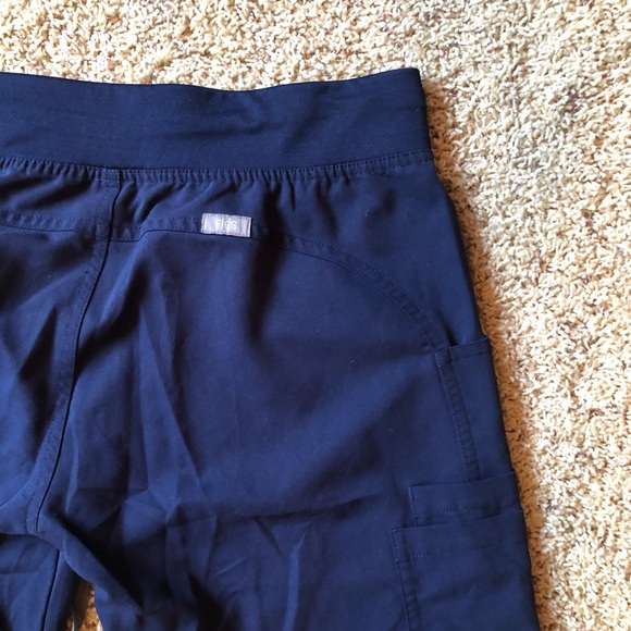 FIGS Cargo Scrub Pants Bottoms Navy Blue Size XS / T Tall - Picture 12 of 13